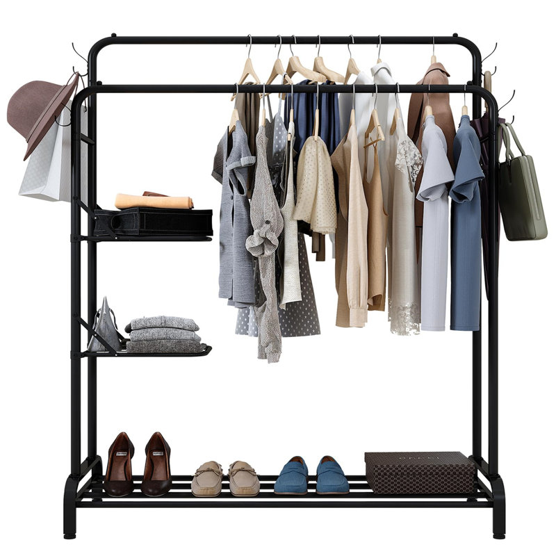 110cm Clothing Rack, Black