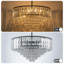 Lustre moderne en cristal à 4 niveaux-957606510-957606508