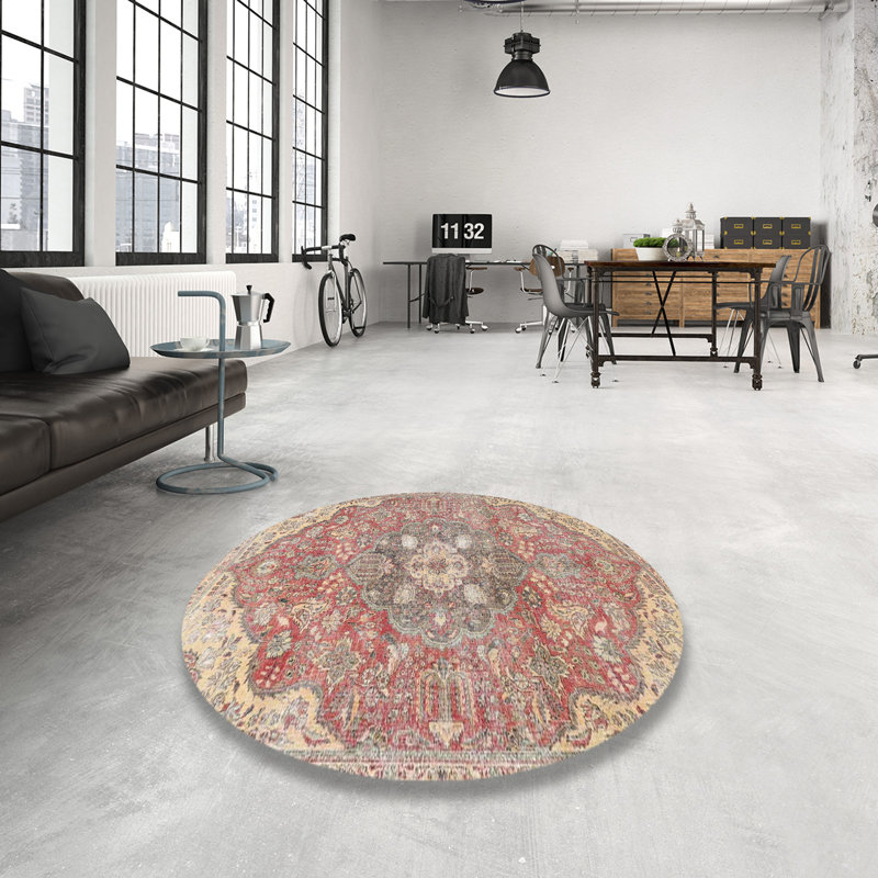 Oriental Indoor Rug, Round 8'