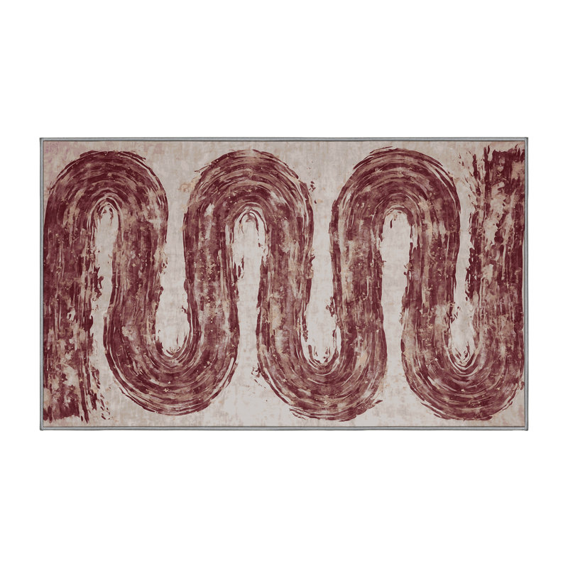 Tapis gris soyeux et moelleux, Tapis de couloir 2 pi x 4 pi