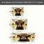 Ensemble de 3 tapis de cuisine Highland Cow