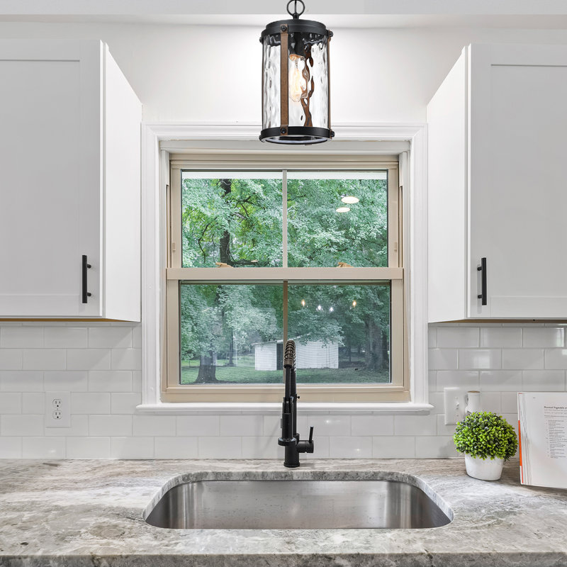 1 - Light Black Single Pendant