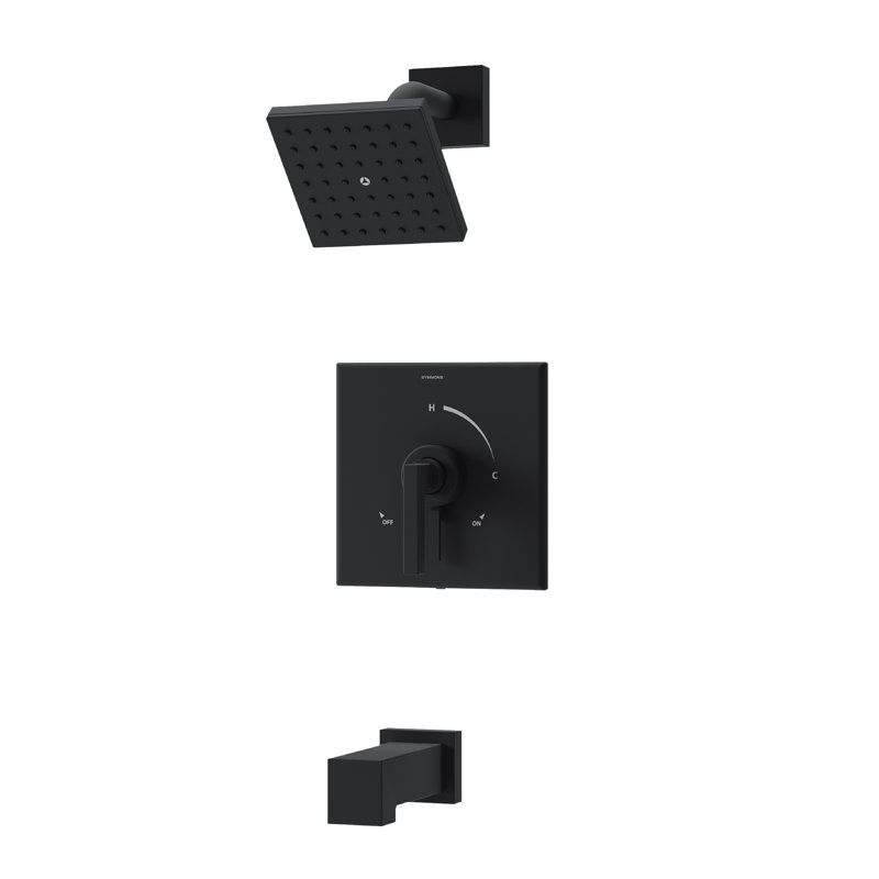 Duro HydroMersion Single Handle Tub & Shower Faucet, Polished Chrome