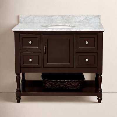 42 " Pine Single Bathroom Vanity