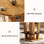 Table de bar ronde à haut plateau 39,4 "pour petits espaces