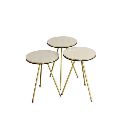 Obermeyer 3 - Piece Living Room Table Set