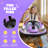 Forever Source 12V Kids Bumper Car with Remote Control, 360 Degree Spins, Dual Driving Modes, LED Lights & Music, Ages 3-5, Purple