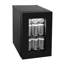Frigidaire 0.6 cu. ft. 18L Glass Door Beverage Refrigerator, Mini Fridge with 24 Can Capacity, Digital Display, Electronic Temperature Control, LED Lighting & Quiet Operation