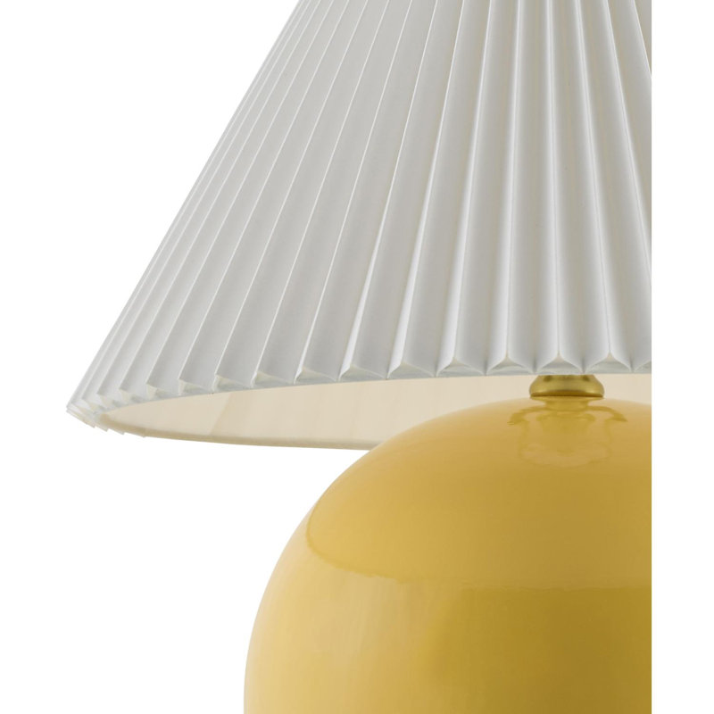 Lampe de table Taniaya, Jaune