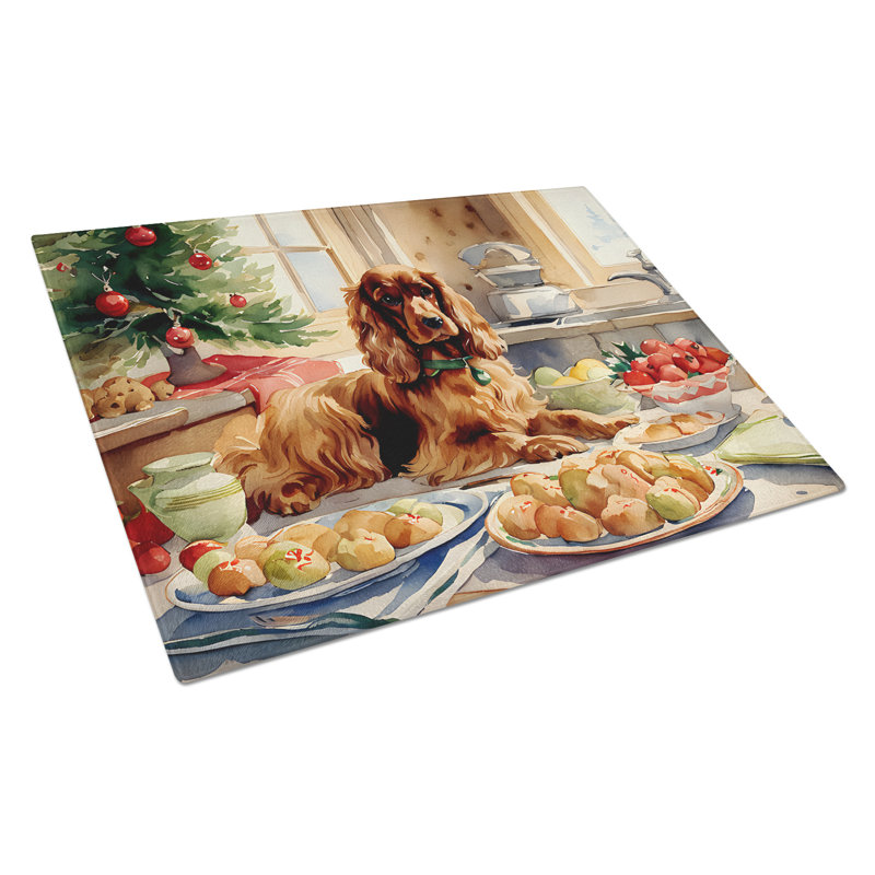 Planche à découper en verre Cocker Spaniel