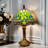 13''H Tiffany Style Table Lamp, Stained Glass Table Lamp
