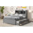 Platform Bed With Trundle, Drawers And USB Plugs-1785150178-1781980550