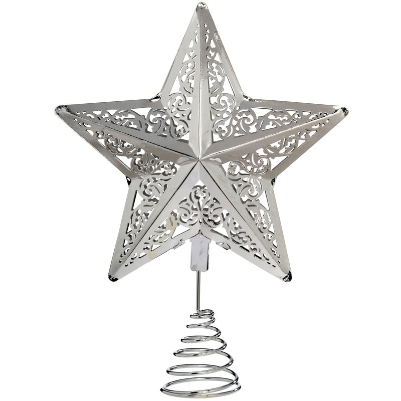 Christmas 30cm Metal Astrology & Stars Tree Topper