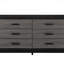 ROBE GRIS ET NOIR SOLUTO (Commode)