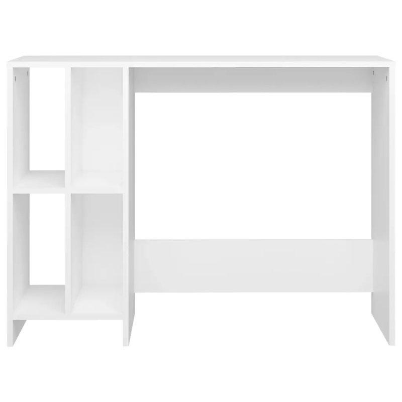 Gislind Writing Desk, White, White