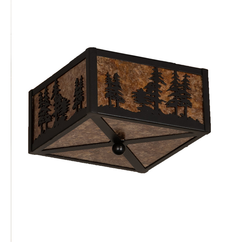 Plafonnier encastré 2 lumières Flint 14,5 po