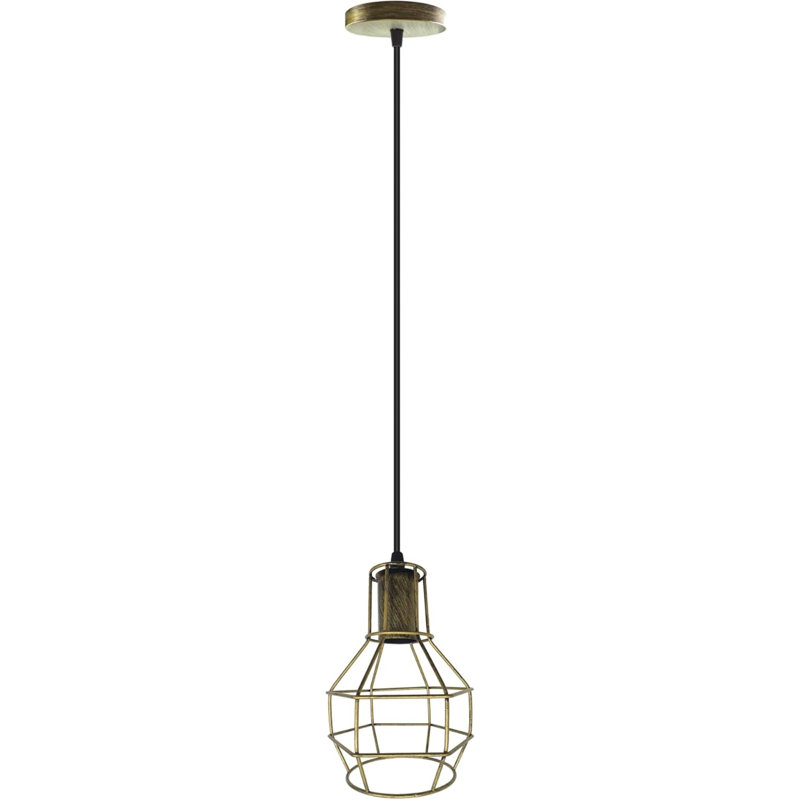 Anthonio 1 - Light Brushed Brass Pendant