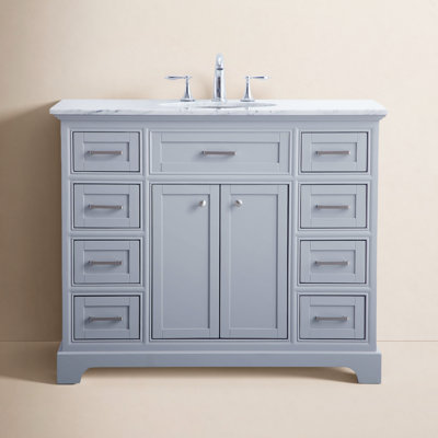 Hermes 42" Single Bathroom Vanity Set