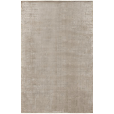 Mcelroy Hand-Knotted Area Rug in Silver