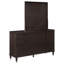 Commode 6 tiroirs avec miroir Montel Brun