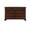 Commode double 8 tiroirs Aafrin