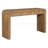 Rustic Console Table with Fluted Drawer Front-1386680951