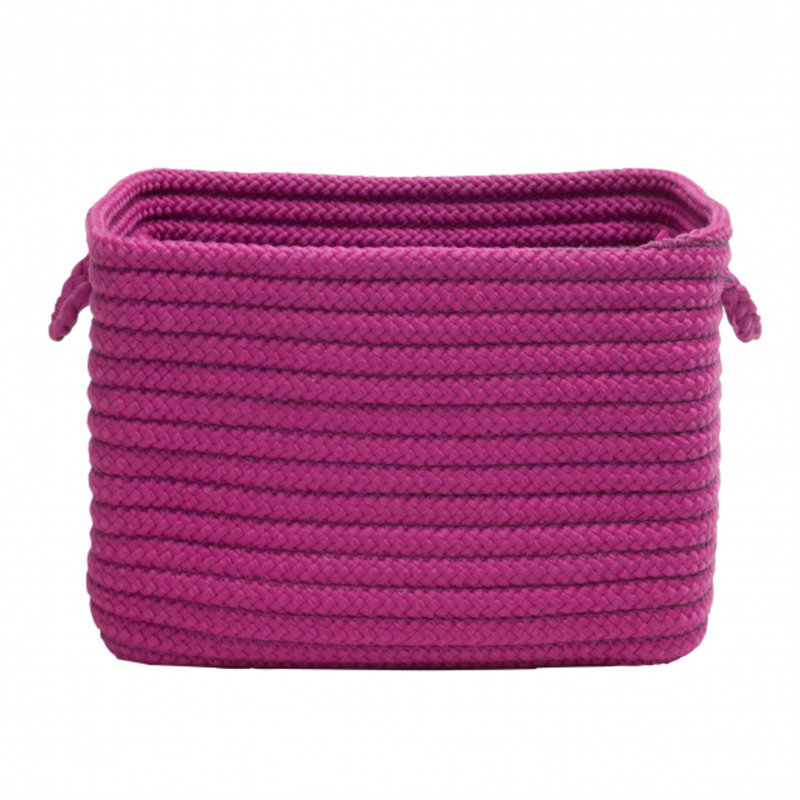 Panier en tissu tressé, Citrouille, H 10 po x l 12 po x P 10 po