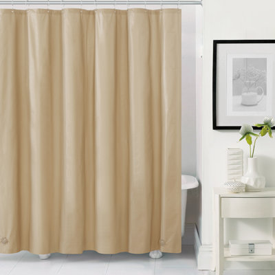PEVA 10 Gauge Heavyweight Shower Liner, 72" x 72"