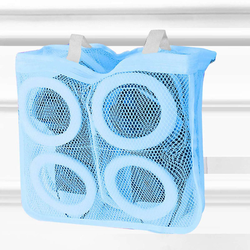 Sac à lavage, Bleu