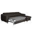 Avaiyah Leather Chaise Sofa with Sleeping Function and Storage-715608493-715608480-715608487