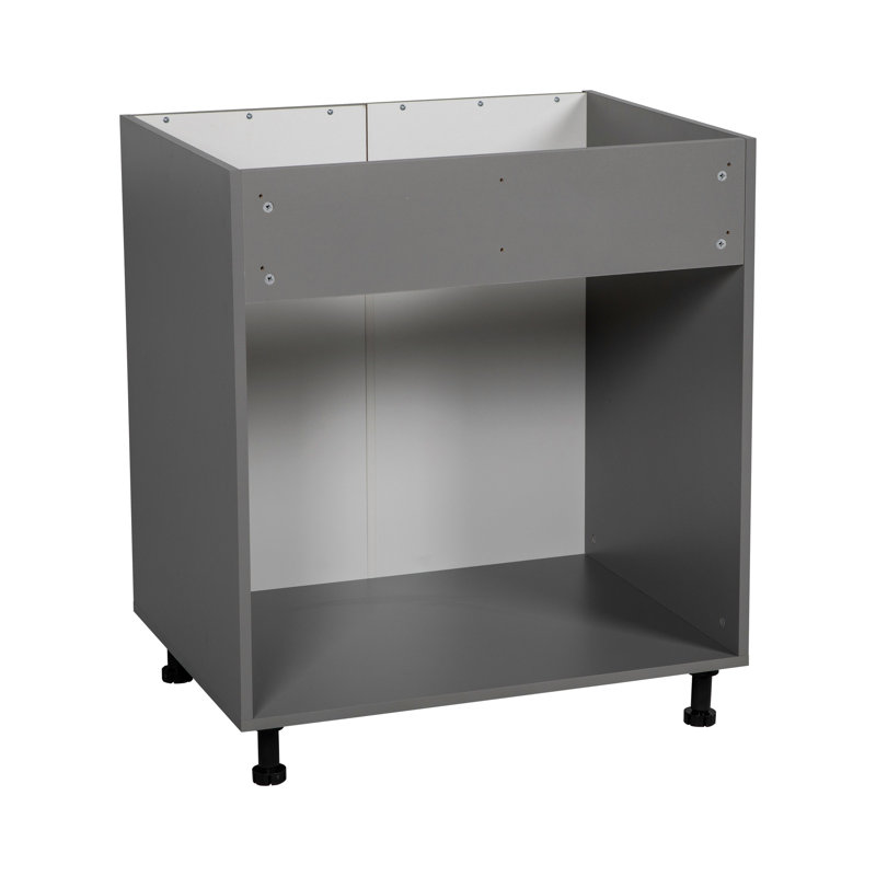 Armoires de base 30 po - Double porte haute - Gris, H 34,5 po x l 30 po, Gris