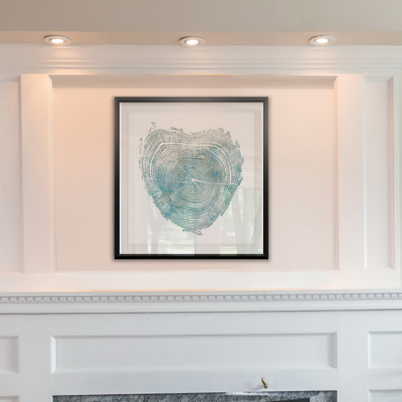 Heart Tree I - reproduction de cadre photo, H 26,5 po x l 26,5 po x P 1,5 po