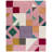Harsirat Handmade Hand Tufted Wool Pink/Orange/Beige Rug-1951705576