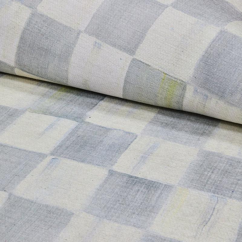 Sterling Checkered Washable Rug, Rectangle 5' x 7'6"