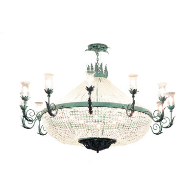 Crista 30 - Light Dimmable Geometric Chandelier