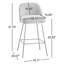 Tabouret de bar rembourré en tissu Kalleigh-375582090