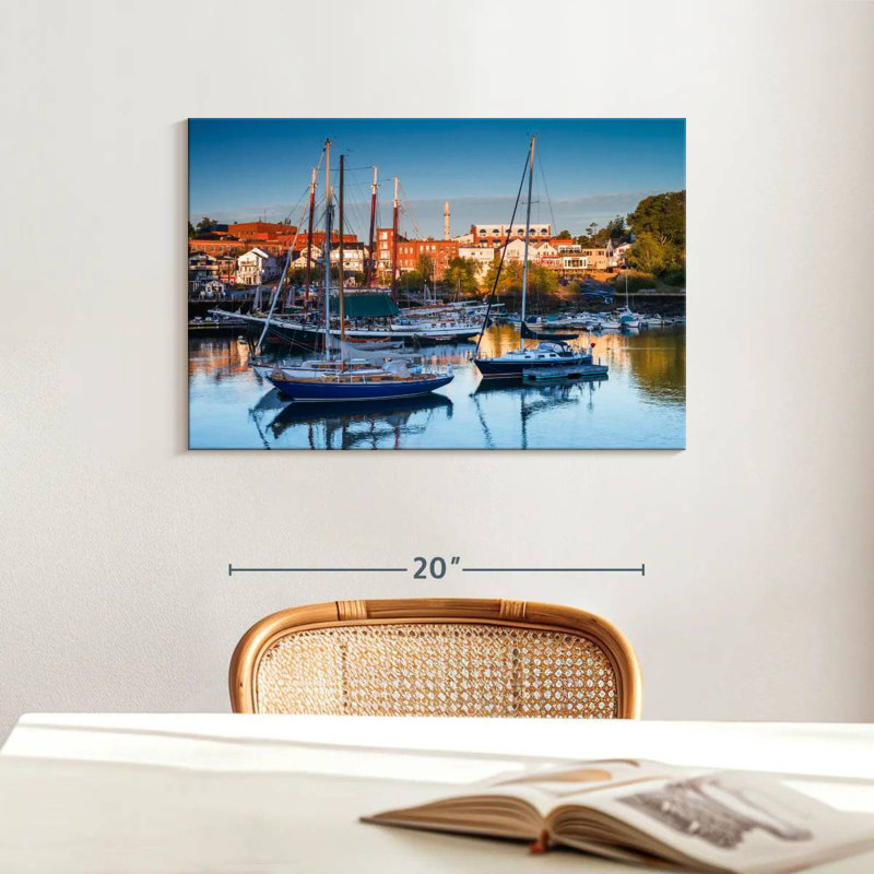 Nicci Camden Harbor, Maine, H 16 po x l 24 po