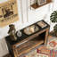 Table de canapé avec rangement ouvert Farmhouse