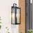 Schlesinger Outdoor Rectangular Clear Glass Shade Wall Light-207831160-233855030