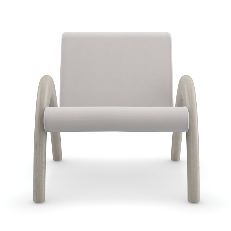 Fauteuil large en velours 27,5 po Jalian