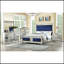 Table de chevet à finition miroir avec 2 tiroirs Glam-1032044842