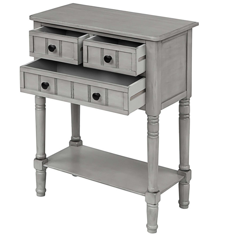 Console 23,7 po Desilva, Gris délavé