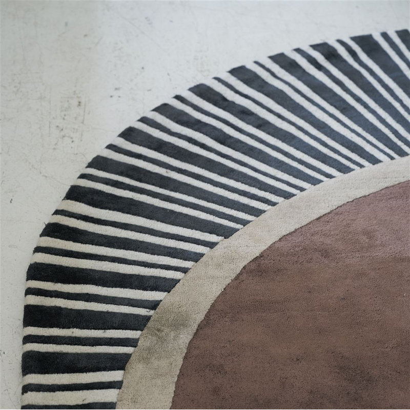 Koshi Oval Rug, Walnut