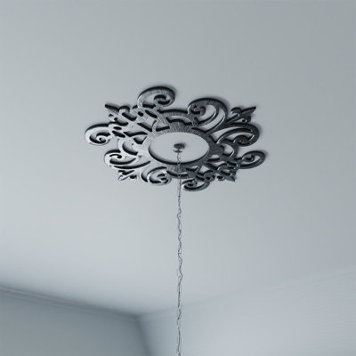 Médaillon de plafond de 22 po x 22 po x 7 1/8 po x P 3/4 po Dijon