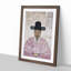 Portrait of a Man by Yi Jaegwan - Picture Frame Painting Print-55602001-55602012