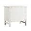 Table de chevet avec 4 tiroirs Georgina - Blanc antique-1587091142