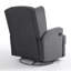 Fauteuil inclinable et oscillant rembourré classique-1406458709