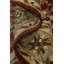 Red Floral Indian Area Rug 6x10