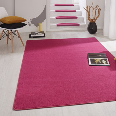 Fancy Dark Pink Stair Tread