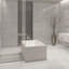 Carreau de mosaïque en porcelaine pour plancher et mur 2 po x 2 po Cheyenne